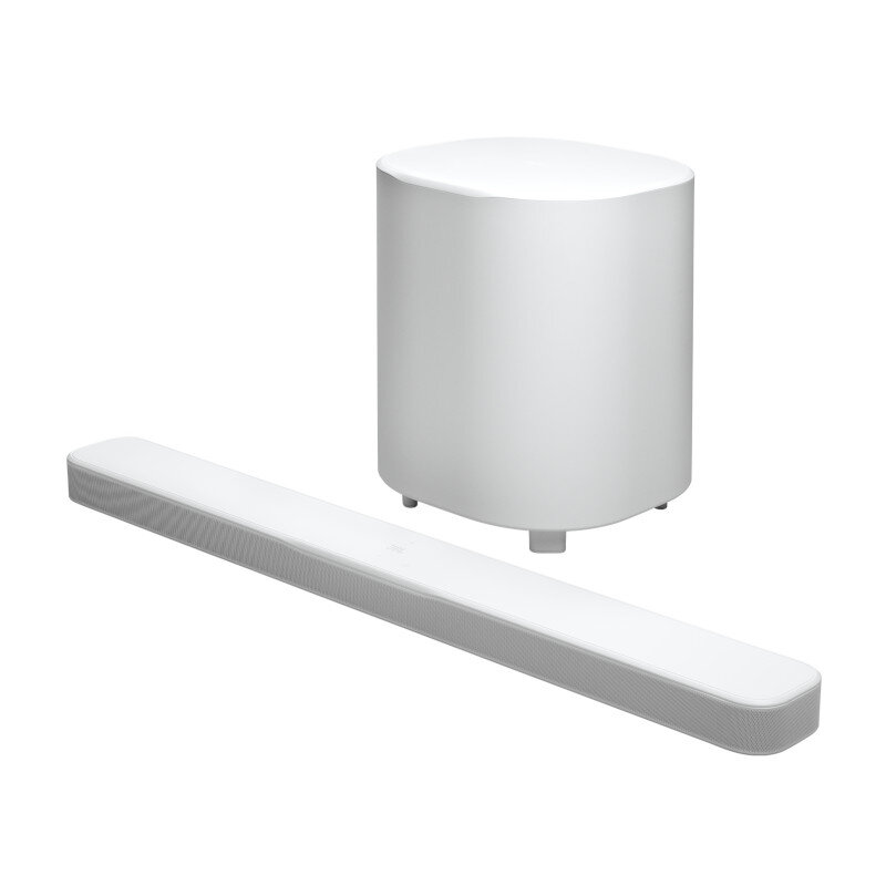 Soundbar JBL BAR 500MK2 5.1 canais MultiBeam e Dolby Atmos Branca