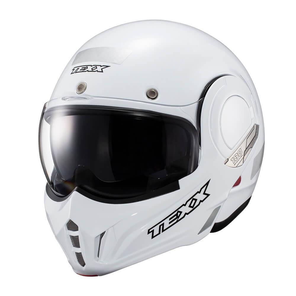 Capacete Texx Esc Stratos 180 Branco Brilho 56 [f016]
