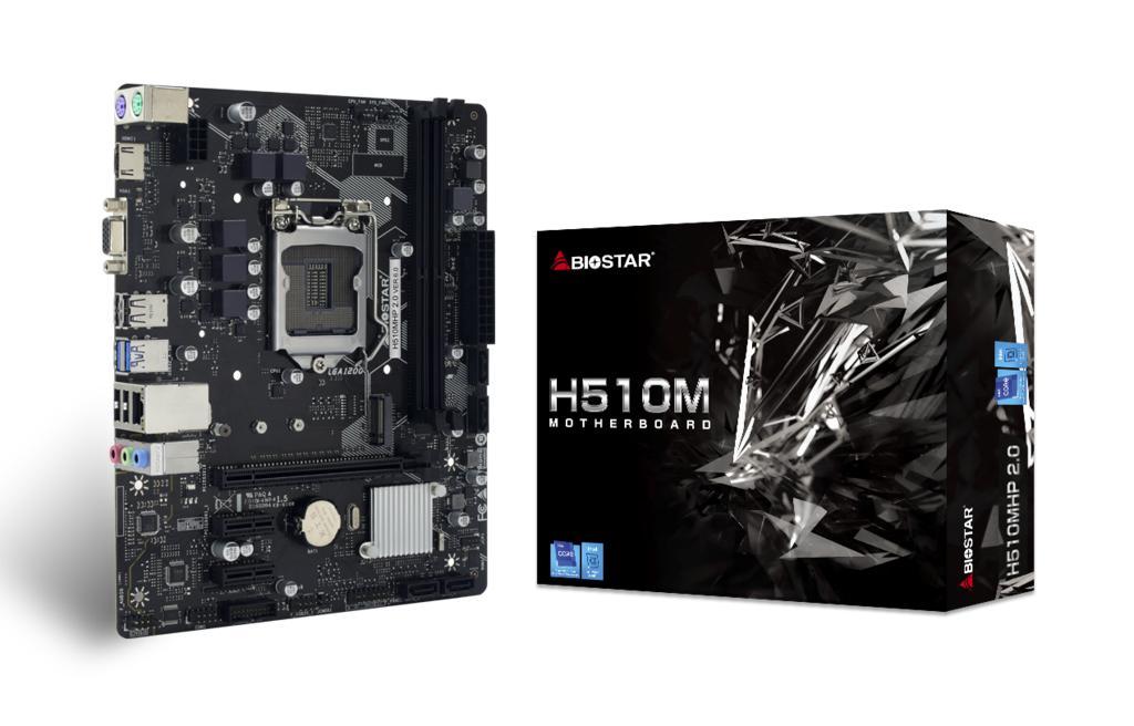 Miniatura Placa Mae Biostar H510Mhp 2.0 1200 Ddr4