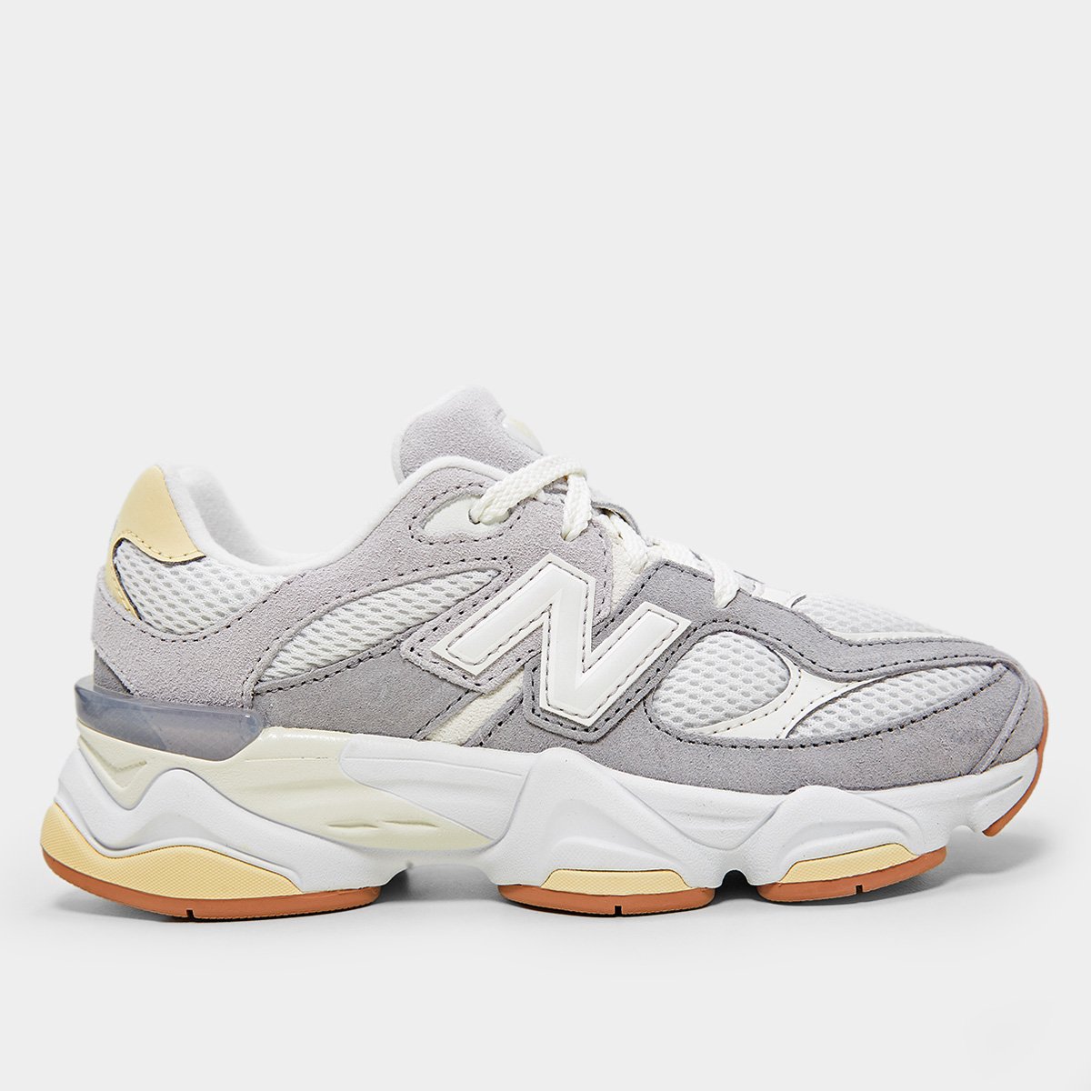 Miniatura Tênis Infantil New Balance 9060 Bege+Cinza - 30