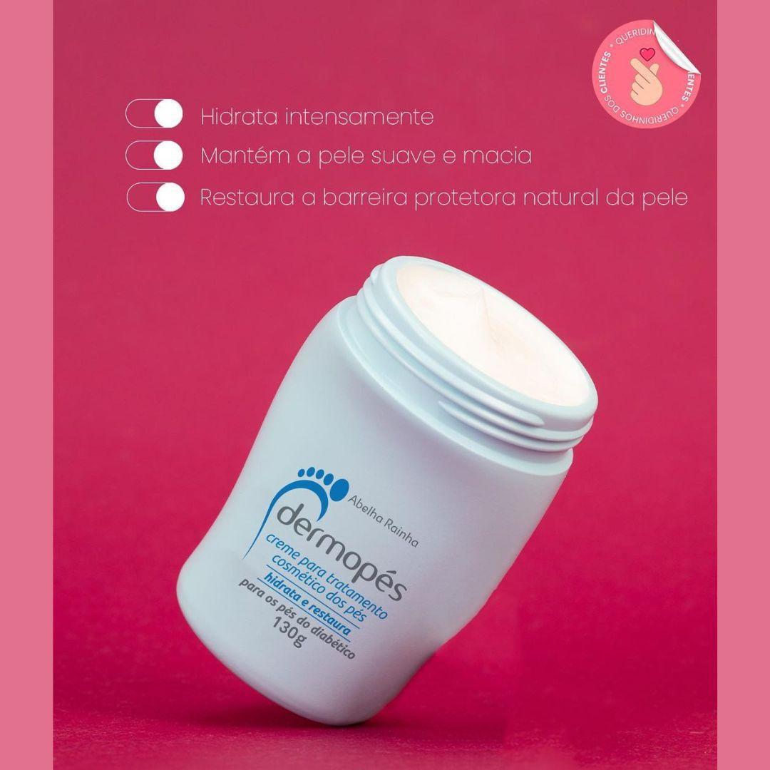 Kit 7 Dermopés Creme Tratamento Dos Pés Hidrata E Restaura