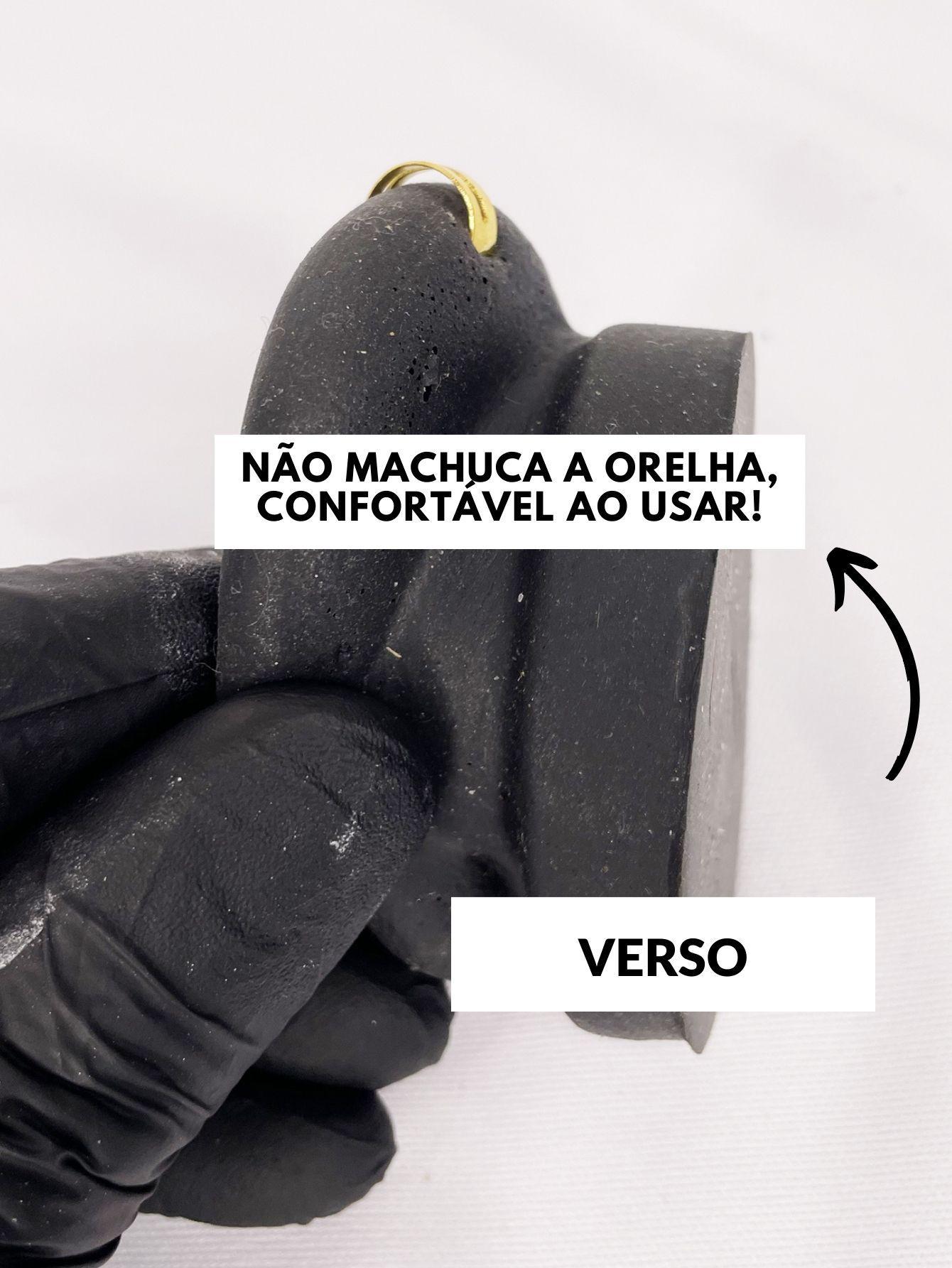 Miniatura Brinco Piercing Falso Orelha Hélix Clip Pressão Encaixe