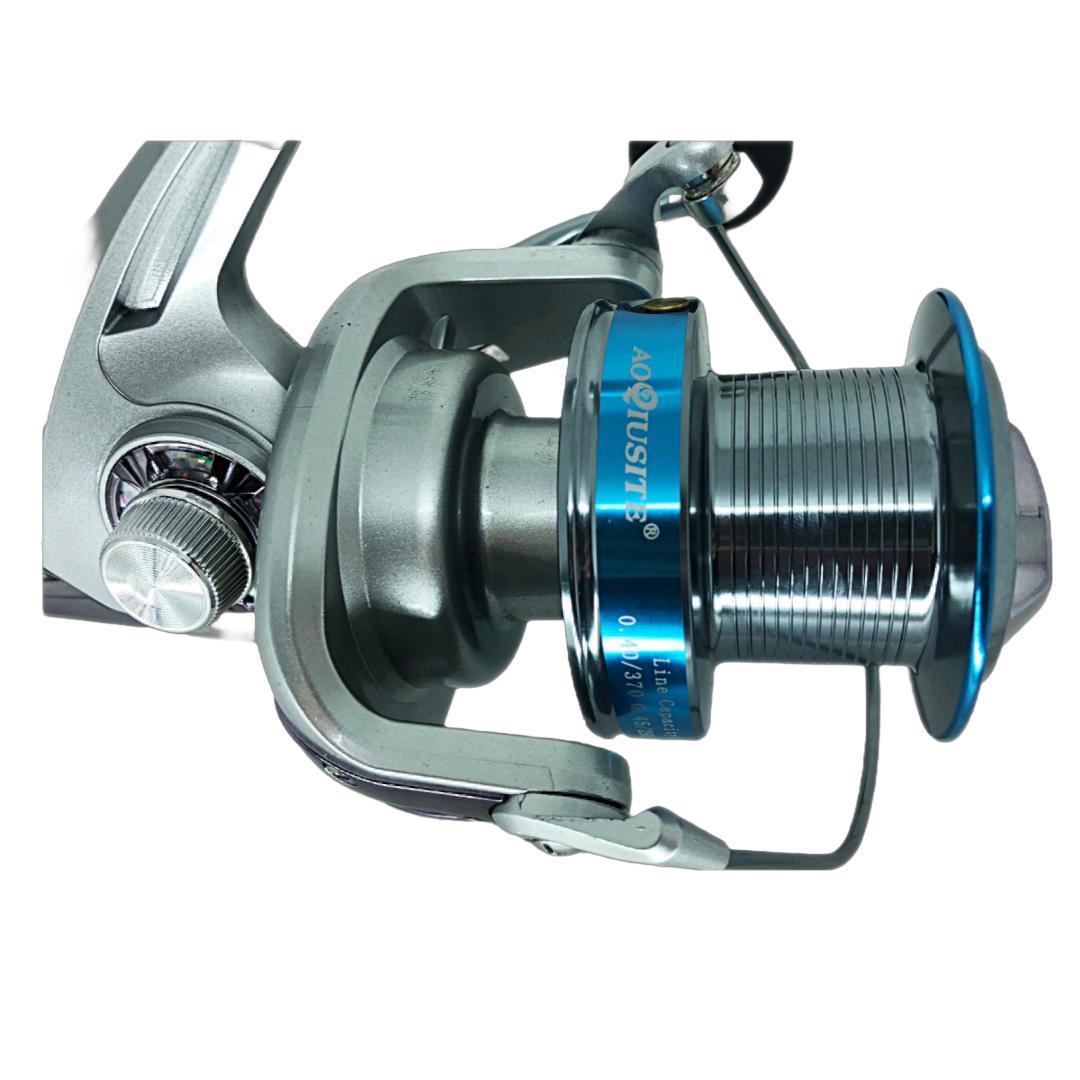 Miniatura Molinete Pesca Praia Aq 10000 -13 Rolamentos Drag:25Kg
