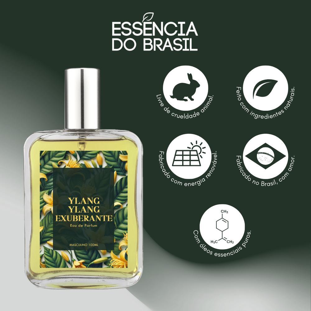 Perfume Ylang Ylang Exuberante Masculino 100Ml + Spray 10Ml