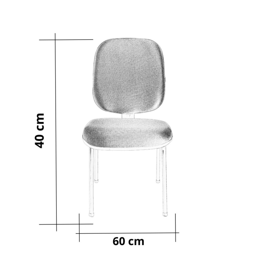 Miniatura Cadeira Diretor Fixa com Lâmina Central Metal Wood Design Vermelho