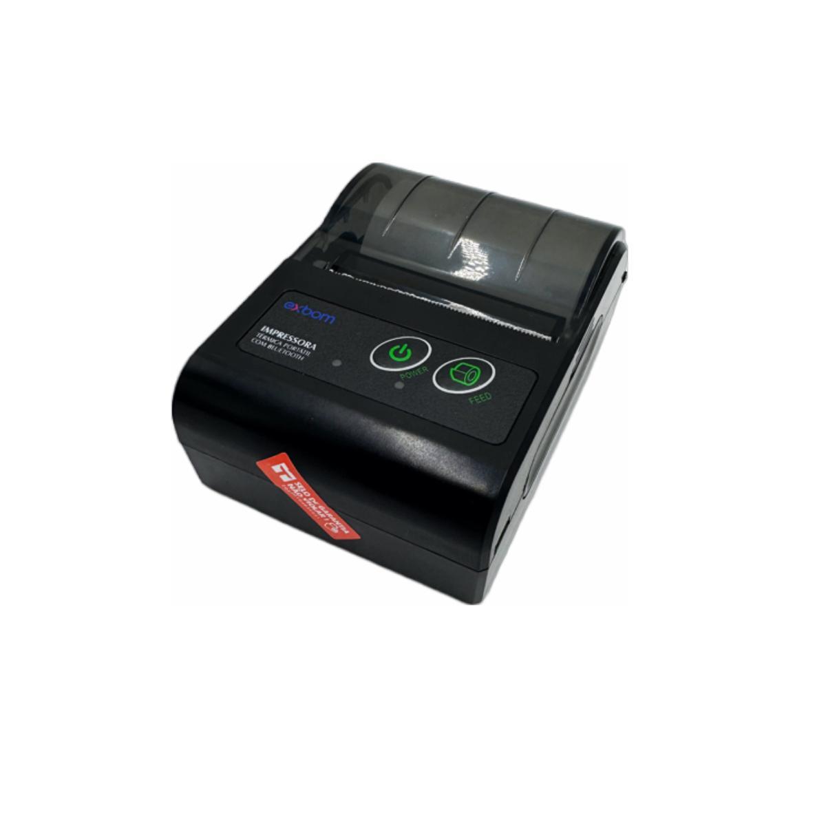Miniatura Mini Impressora Térmica Bluetooth 58Mm Aposta Pedido Deliver