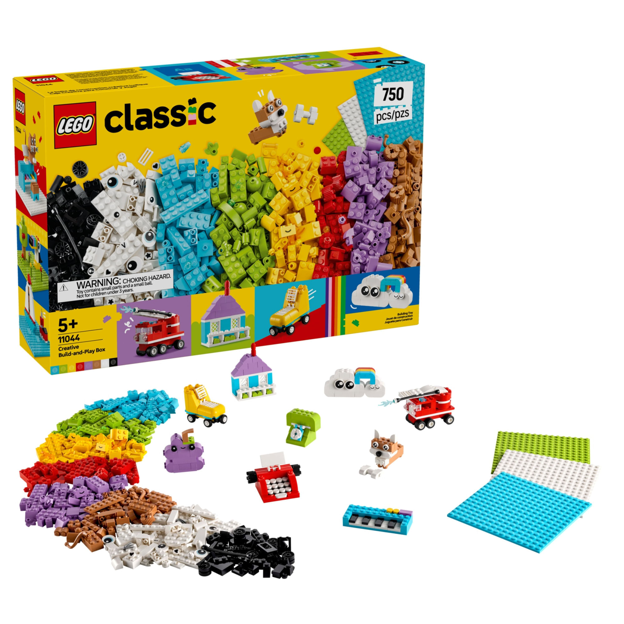 Miniatura LEGO® Classic - Caixa criativa para construir e brincar