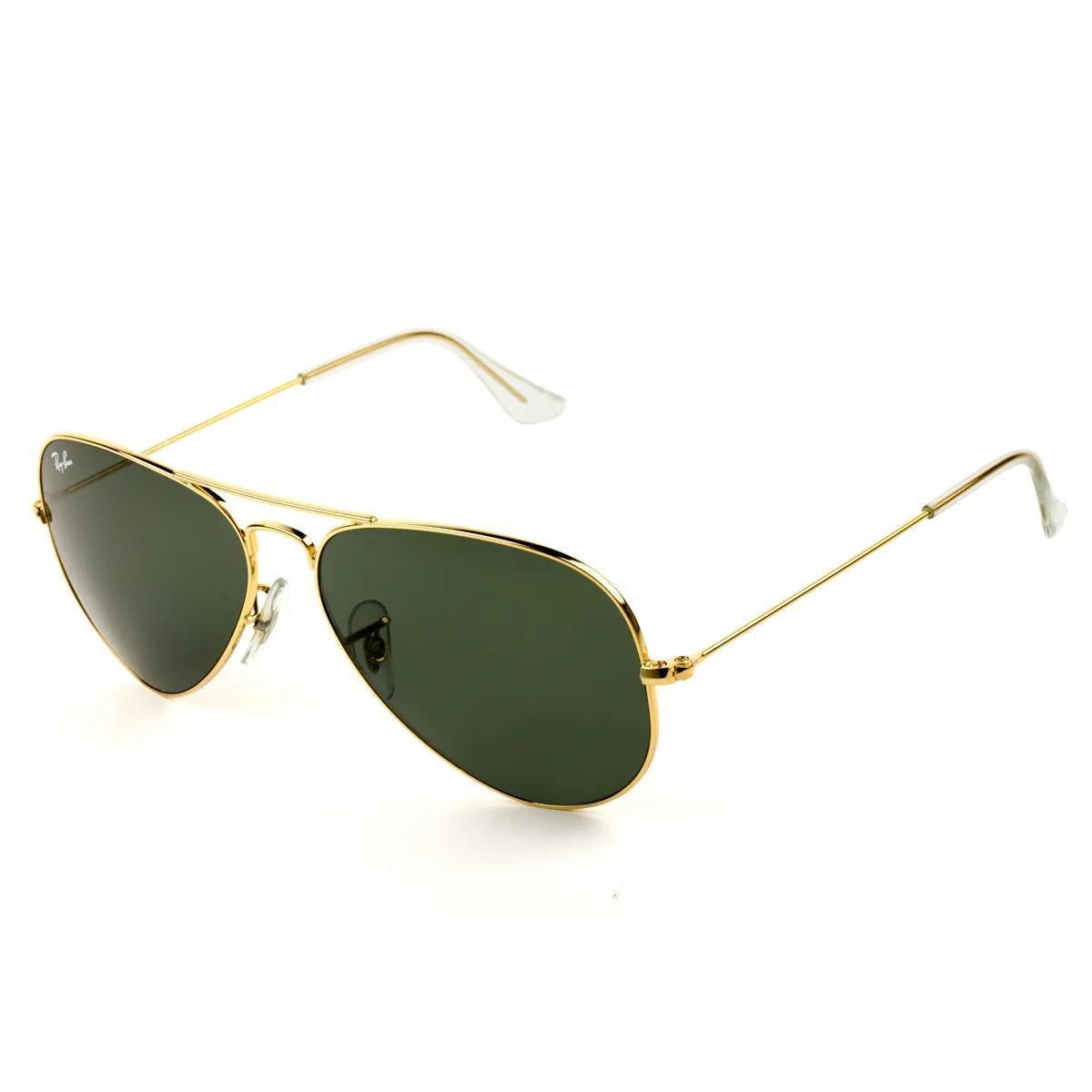 Miniatura Óculos De Sol Aviator Ray Ban Rb3025 W3234 55
