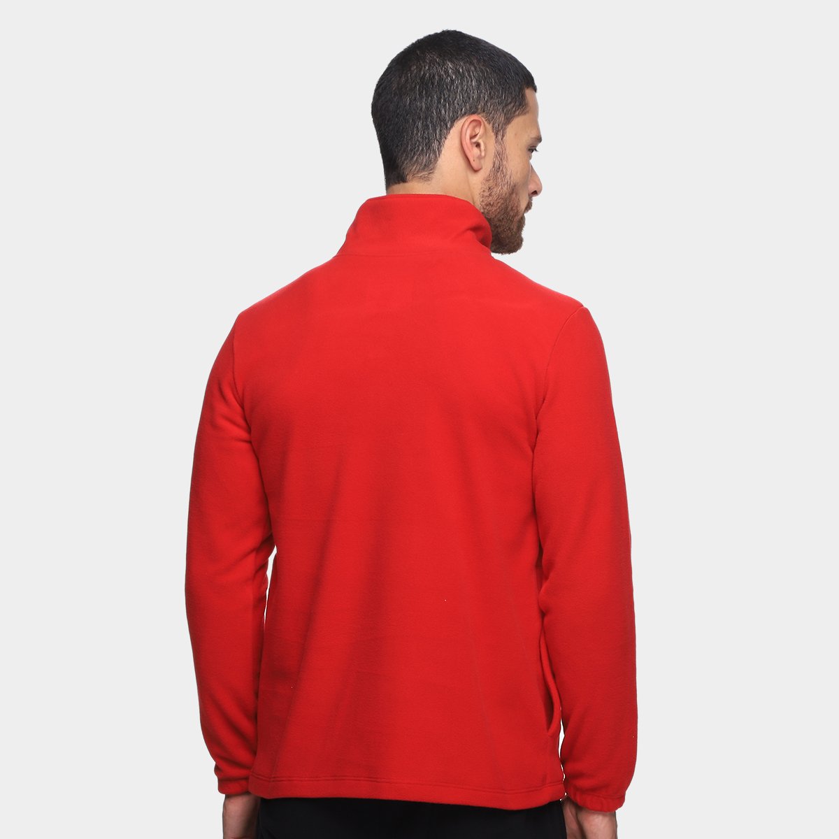 Miniatura Blusão Internacional Fleece Masculino Vermelho - EGG