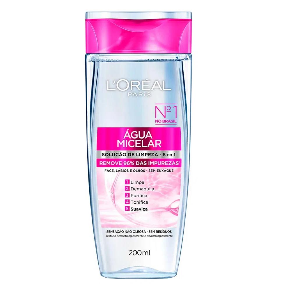 Miniatura L’Oréal Paris + Maybelline Kit - Água Micelar Solução de Limpeza + Corretivo Ivory Kit