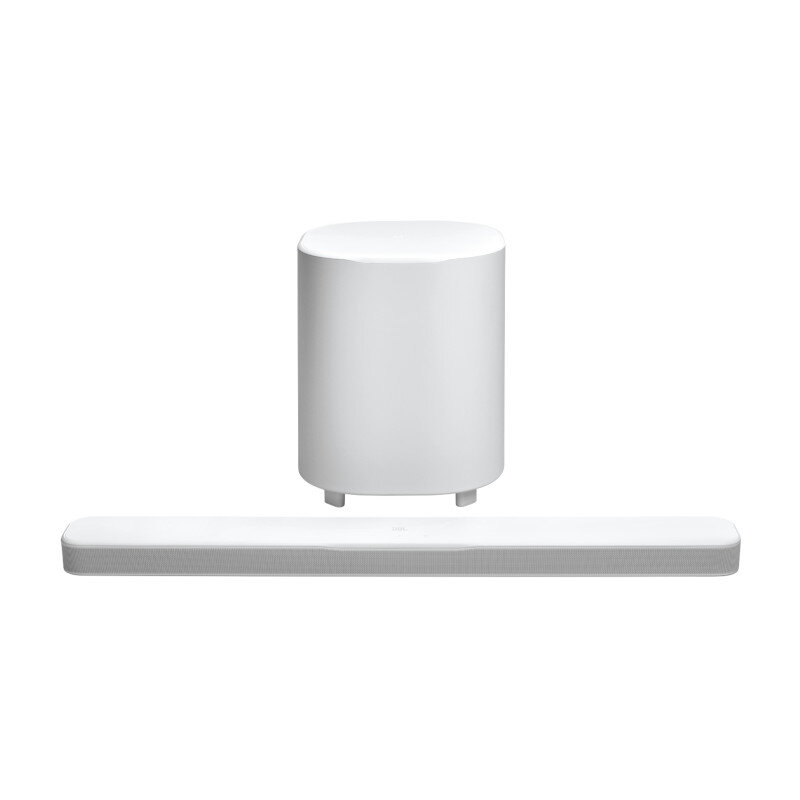 Miniatura Soundbar JBL BAR 500MK2 5.1 canais MultiBeam e Dolby Atmos Branca