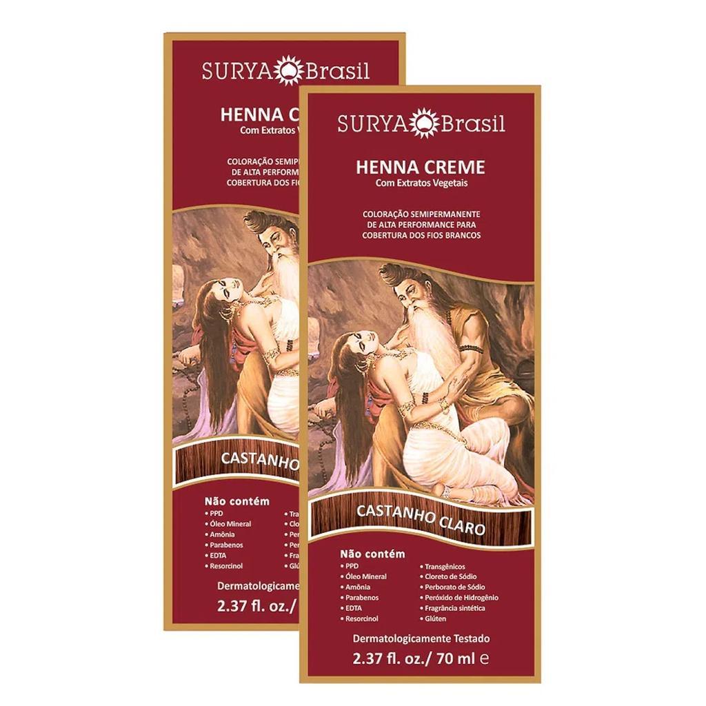 Miniatura Henna Surya Creme Vermelho 70Ml