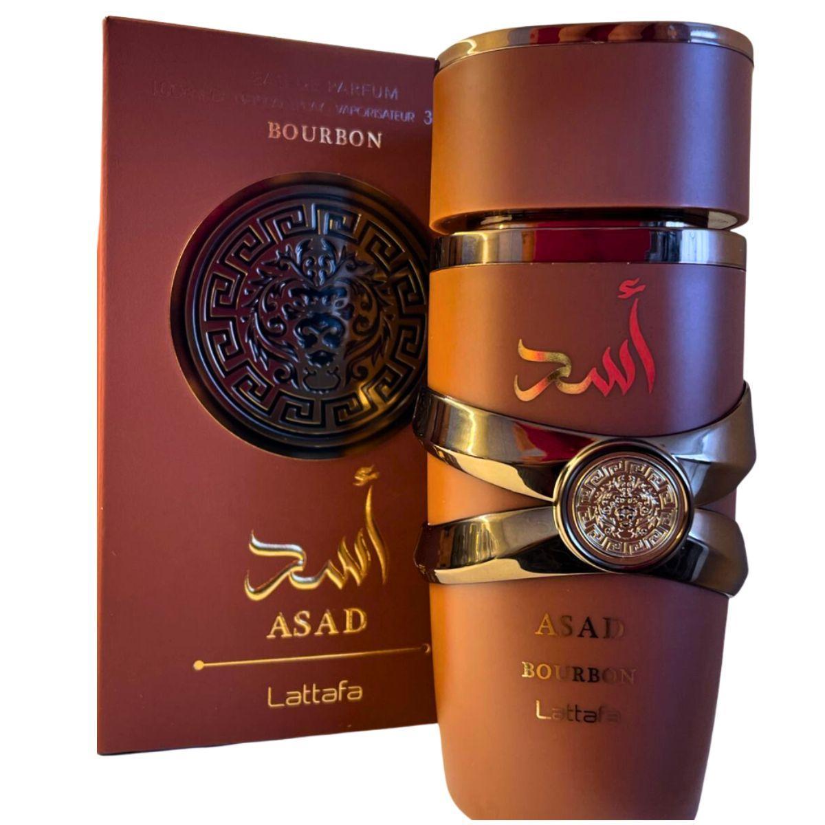 Miniatura Perfume Árabe Lattafa Asad Bourbon Unissex 100Ml