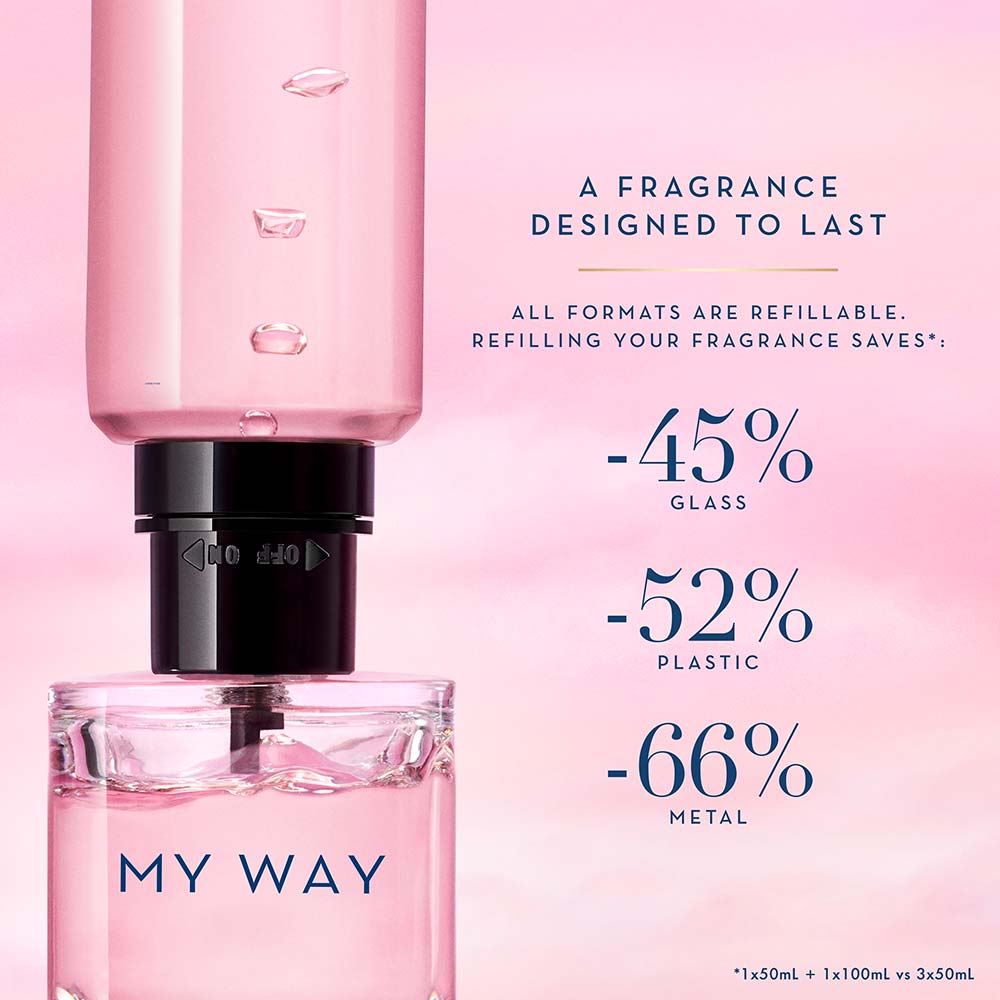 Miniatura My Way Refil Giorgio Armani - Perfume Feminino - Eau de Parfum 100ml