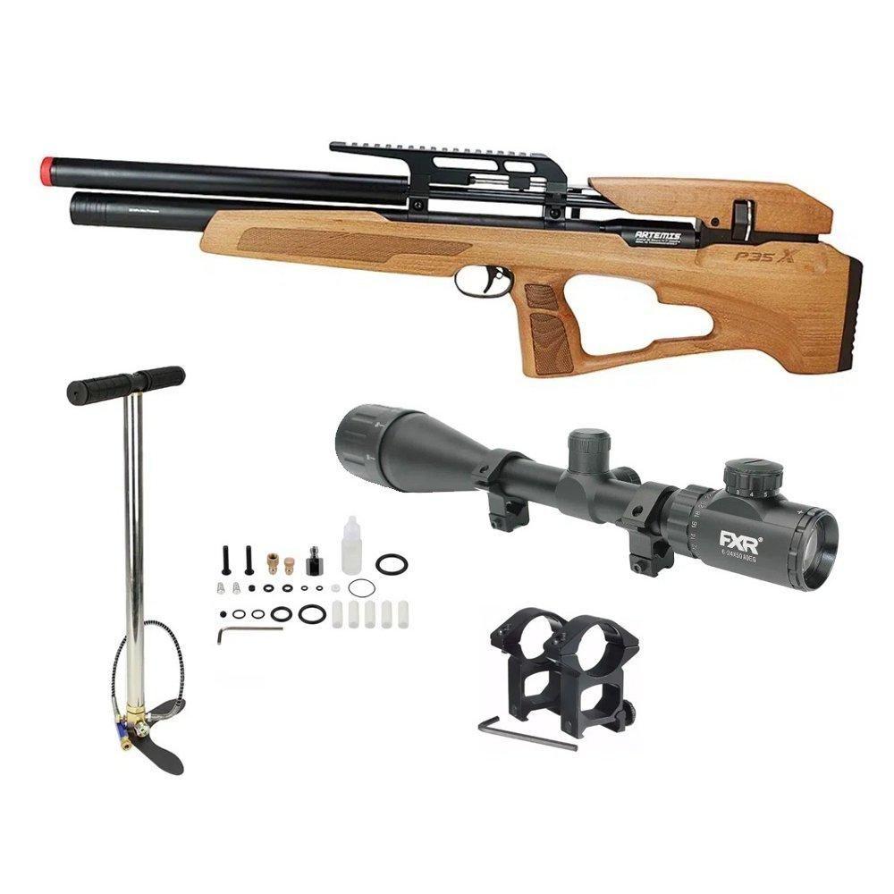 Miniatura Carabina Pressão Pcp P35x Evolution 5,5 Fxr+ Bomba Luneta