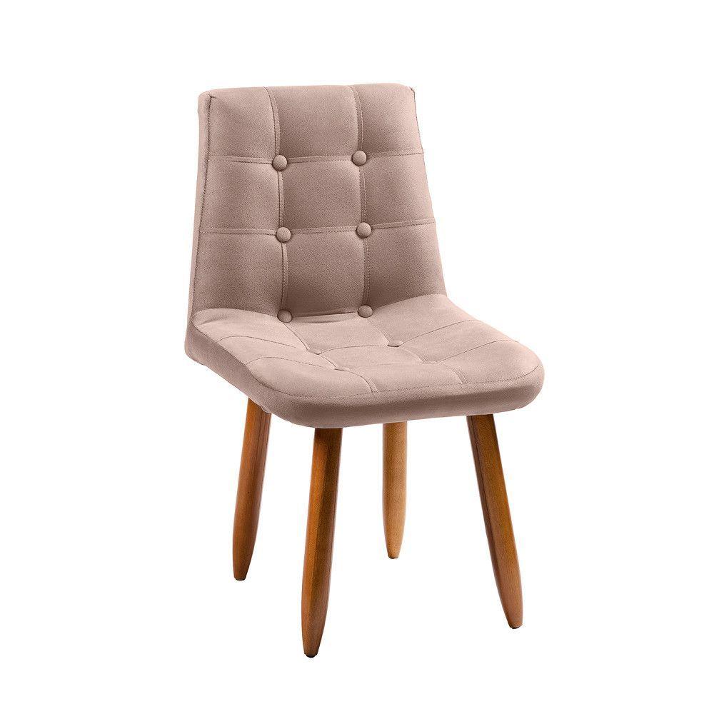 Miniatura Cadeira Poltrona Jade Sala Estar Penteadeira Veludo Rose