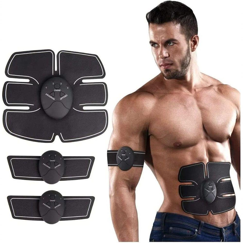 Miniatura Estimulador Muscular Feminino Barriga Tanquinho Ems Emagrecimento Aparelho Abdominal 3 Em 1