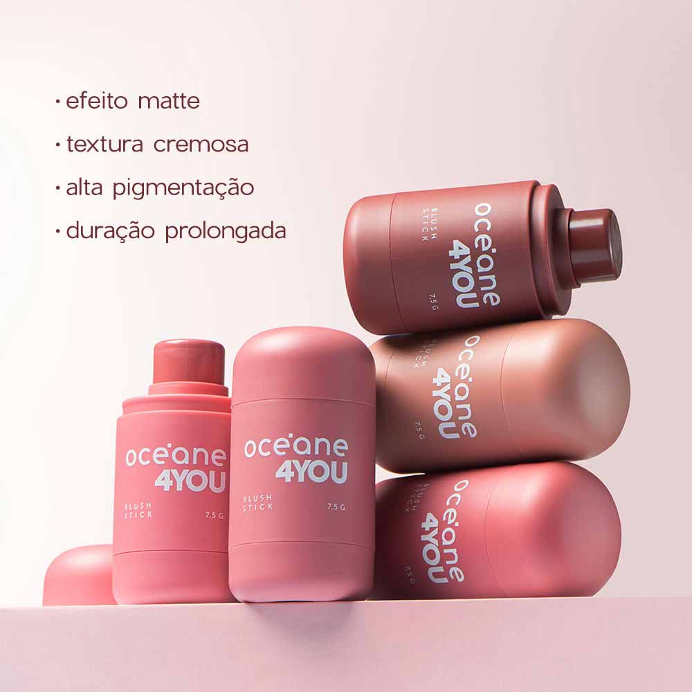 Blush em Bastão Océane 4 You Blush Stick 7,5g Balloon