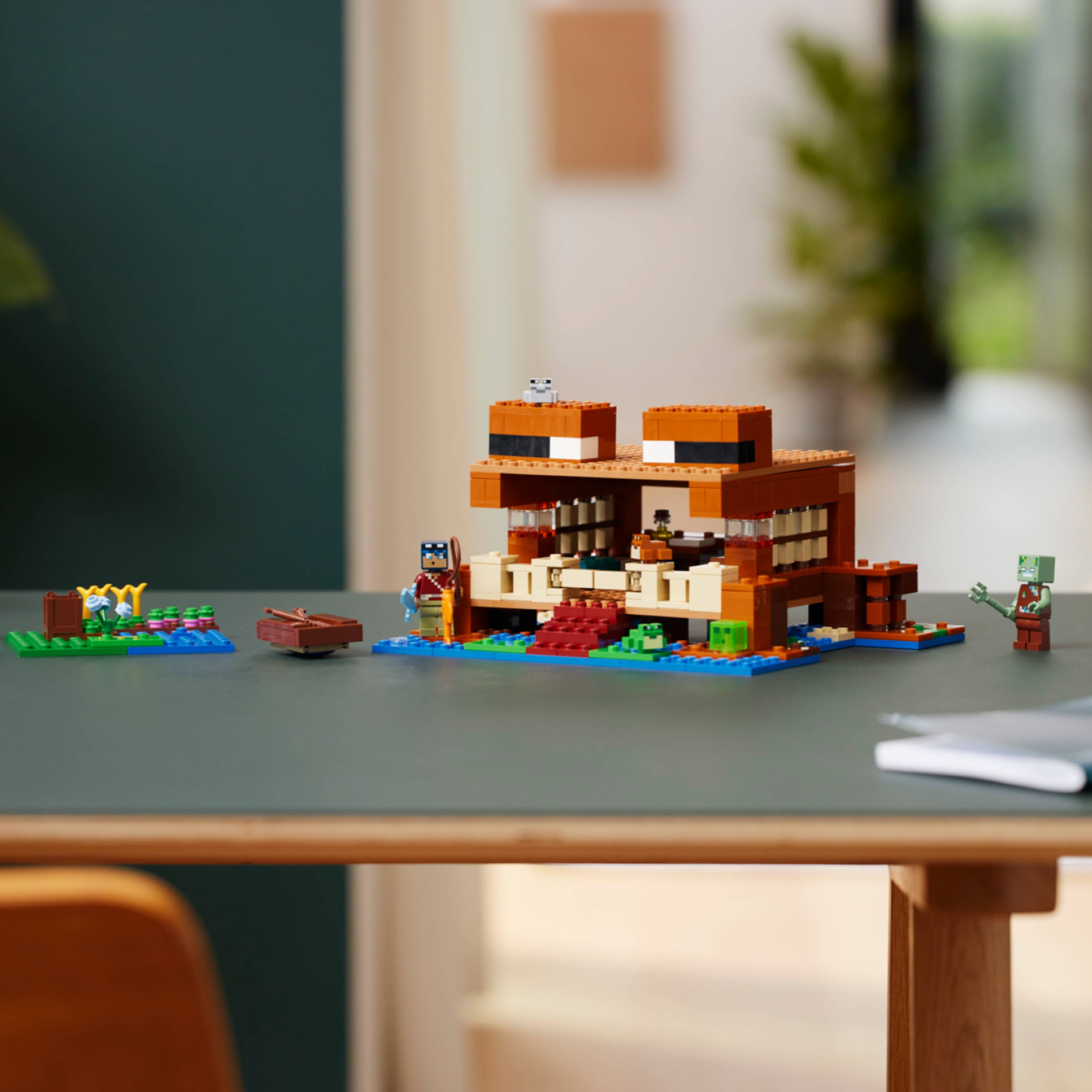 Miniatura LEGO Minecraft - A Casa do Sapo