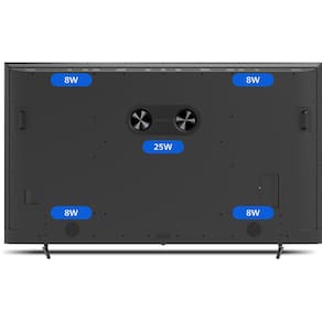 Miniatura Smart TV QD-MiniLED 100" Ultra HD 4K Philips 100MLED800 com Google TV, Wi-Fi, Entradas HDMI e USB