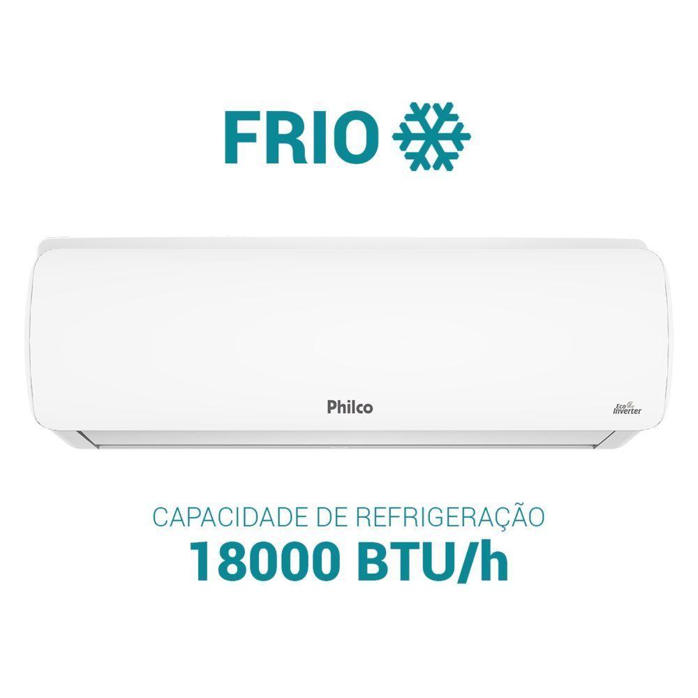 Ar Condicionado Split Inverter Philco PAC18FC 18000 BTUs Frio 220V