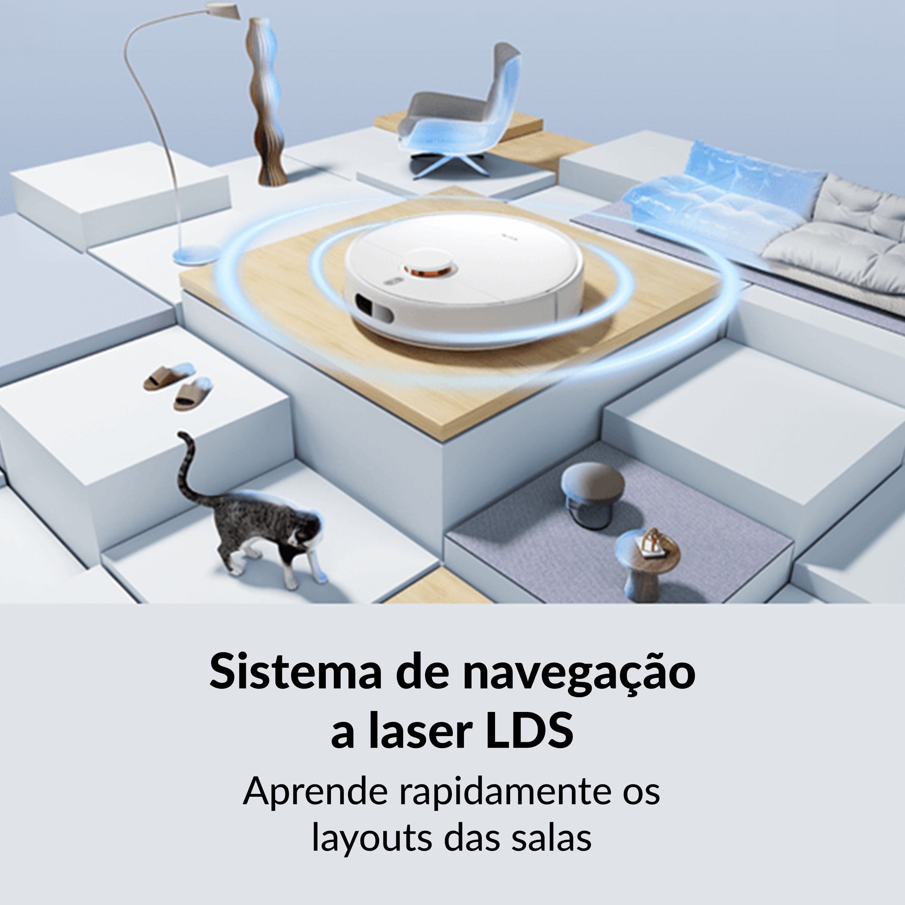 Xiaomi Robô Aspirador de Pó Inteligente S40C | Bivolt