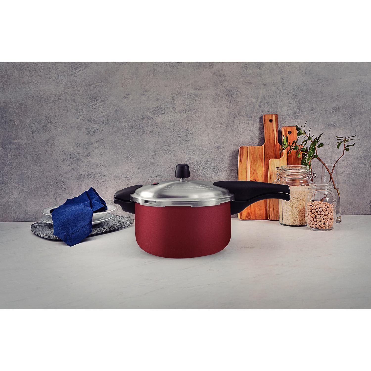 Miniatura Panela De Pressão Tramontina Vancouver 6L 24Cm Vermelha