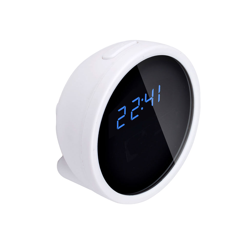 Miniatura Micro câmera em relógio despertador, wifi, wireless, ao vivo