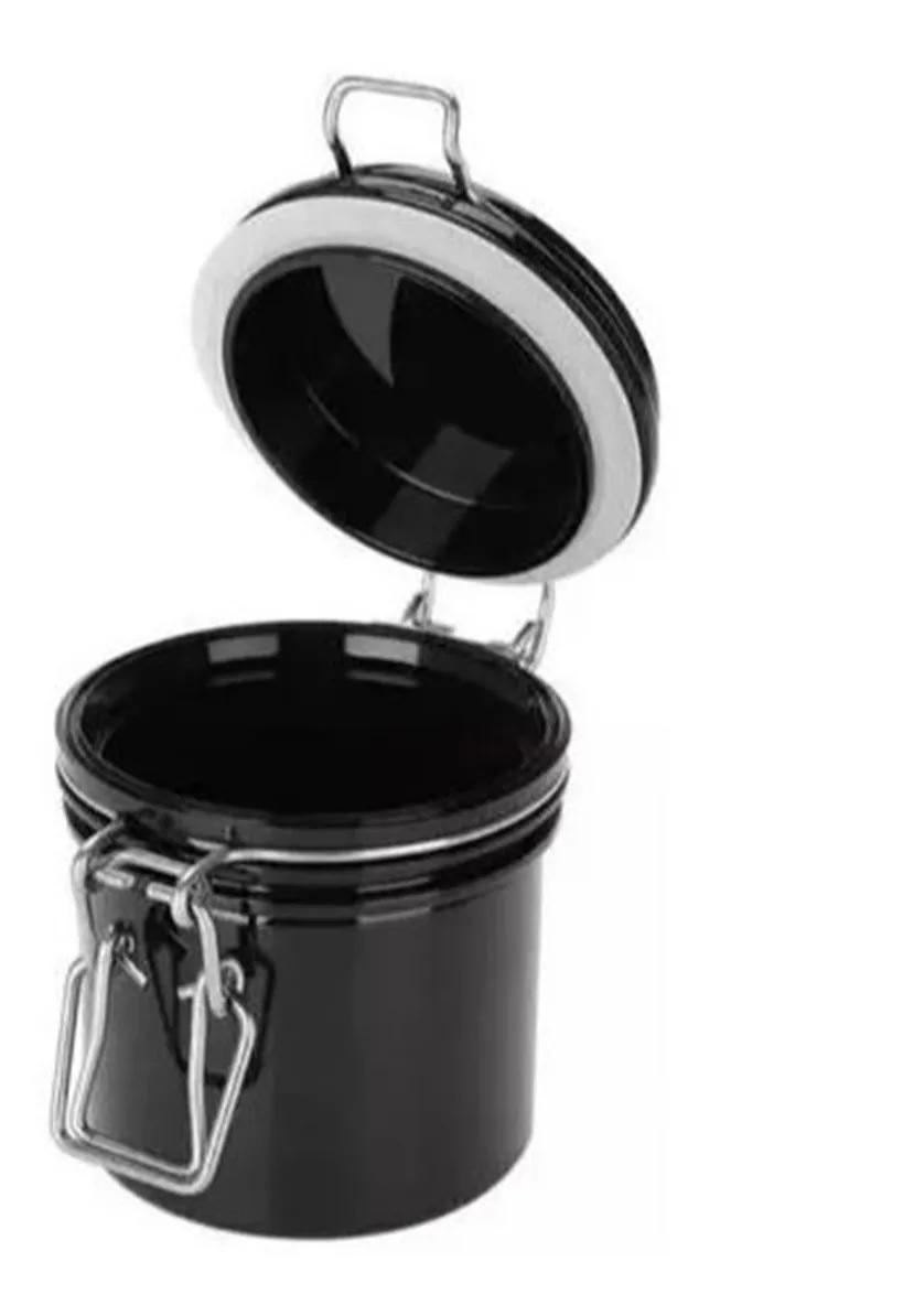 Miniatura Pote Porta Cola Alongamento Cílios Fio A Fio Armazenamento Preto - N/A - 115 g - 1