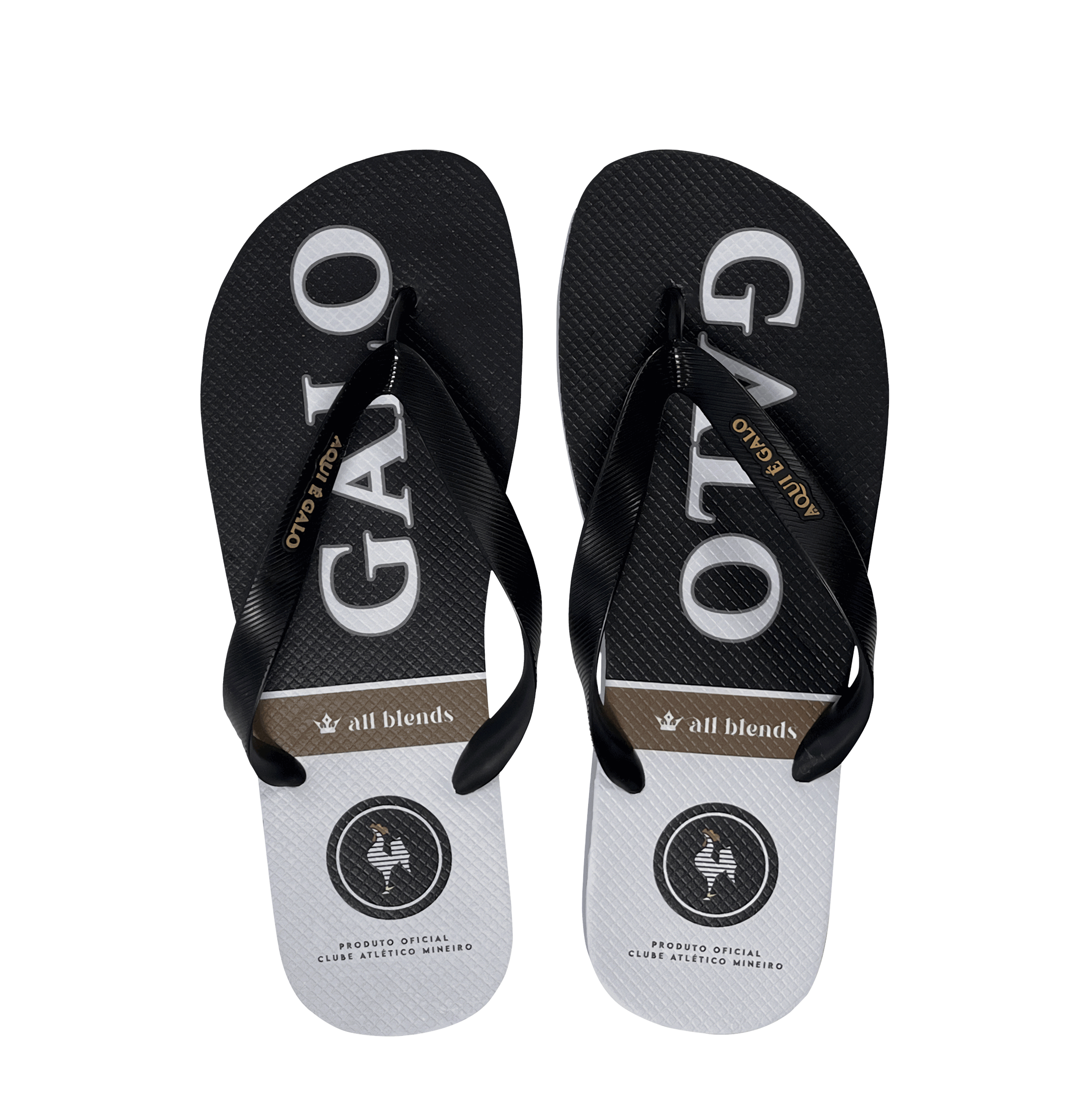 Miniatura Chinelo Premium Galo Volpi "Aqui É Galo" 33/34