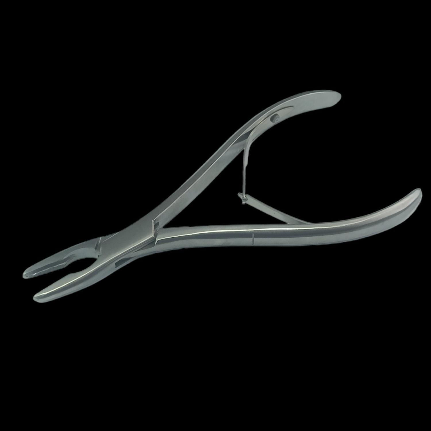 Pinca Cirurgica Saca Bocado Inox 18Cm Reto