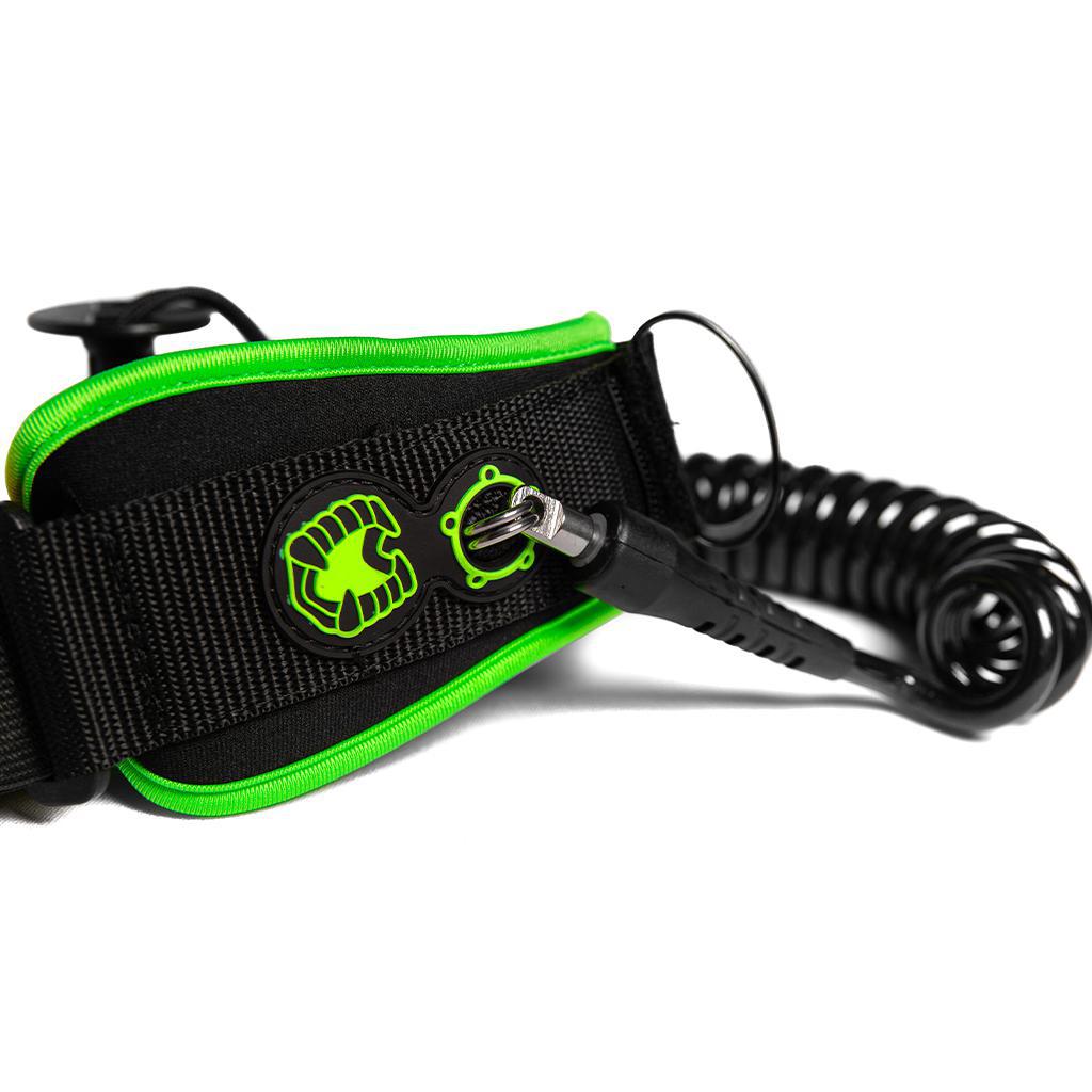 Miniatura Monster Boards Leash Profissional De Bodyboard Verde M