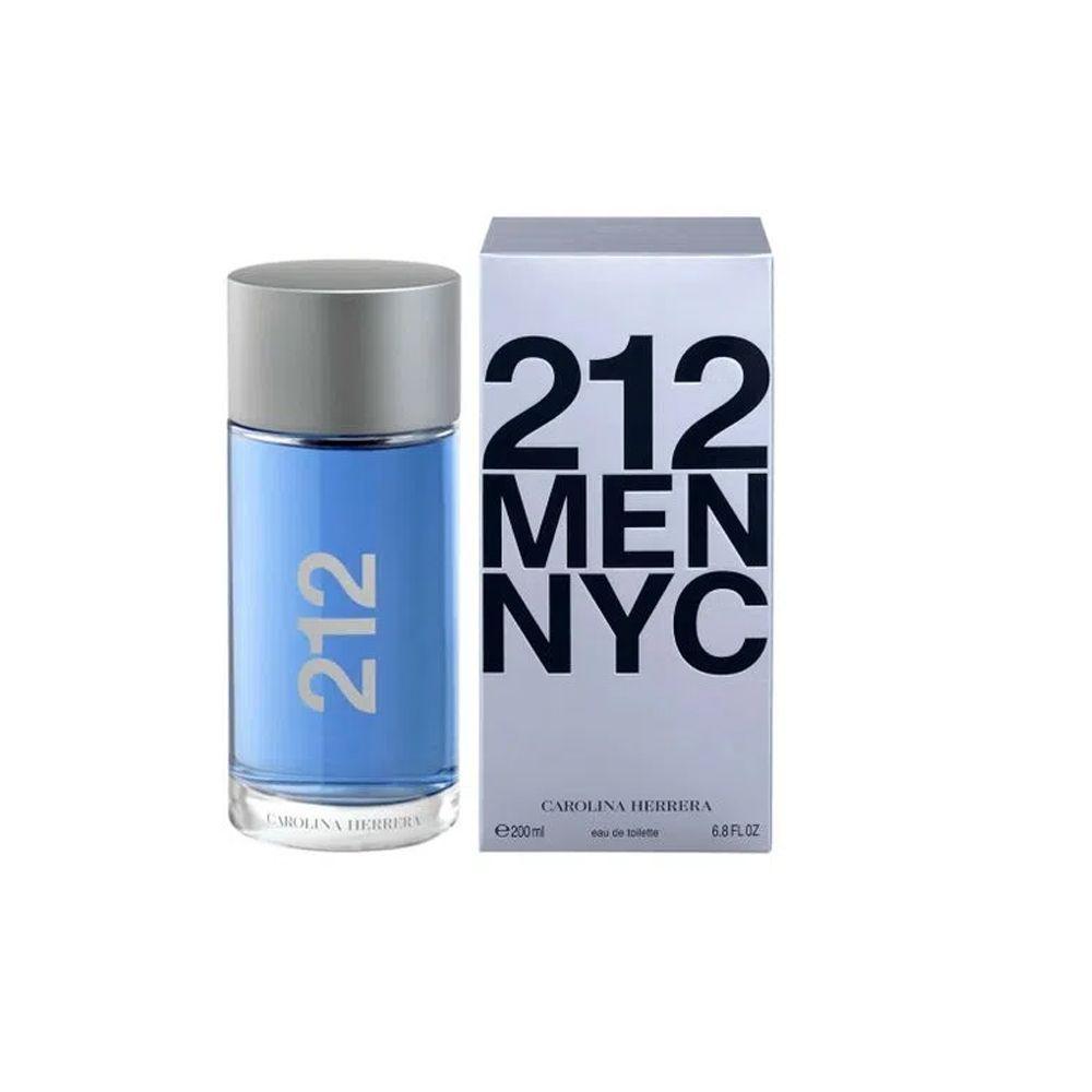 Miniatura Perfume 212 Men Eau de Toilette Carolina Herrera Masculino 200ml
