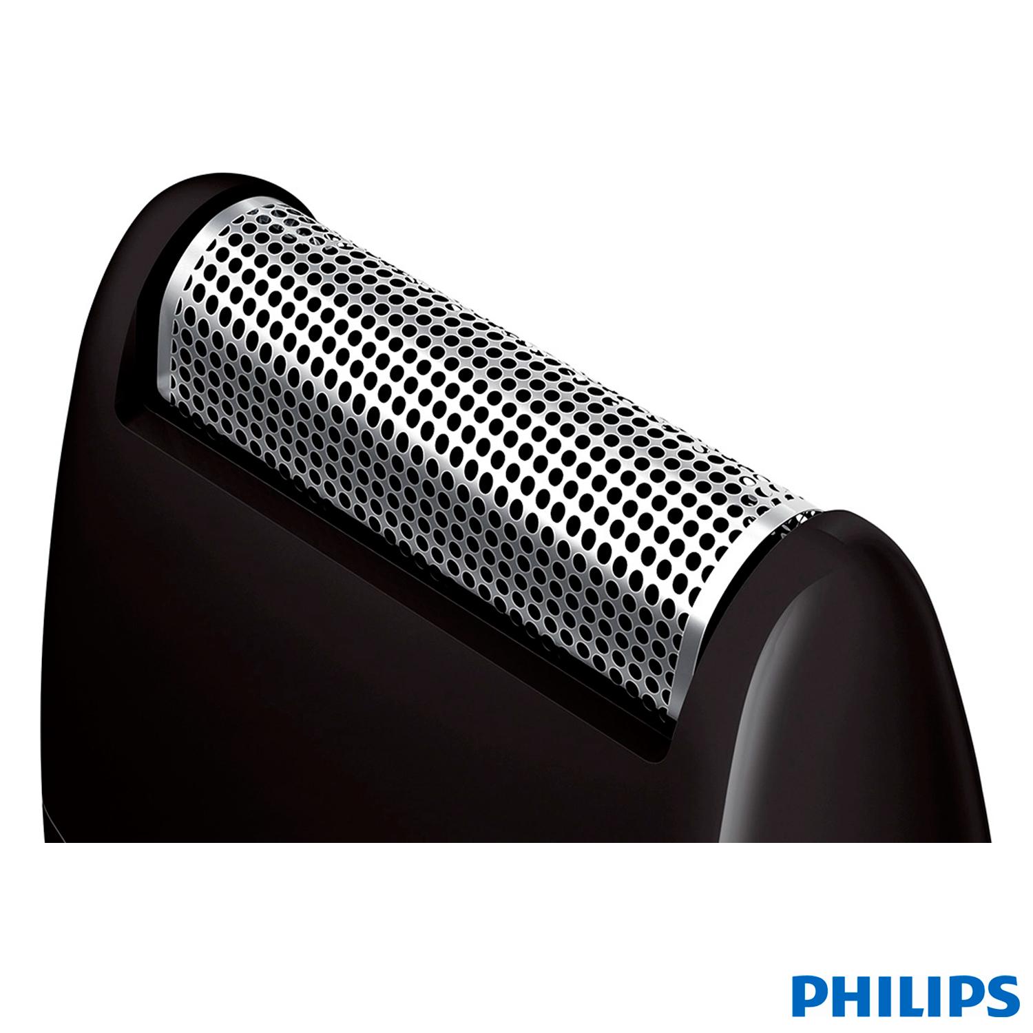 Miniatura kit Aparador de Pelos Multigroom Philips Uso Seco - MG1100/16 Bivolt