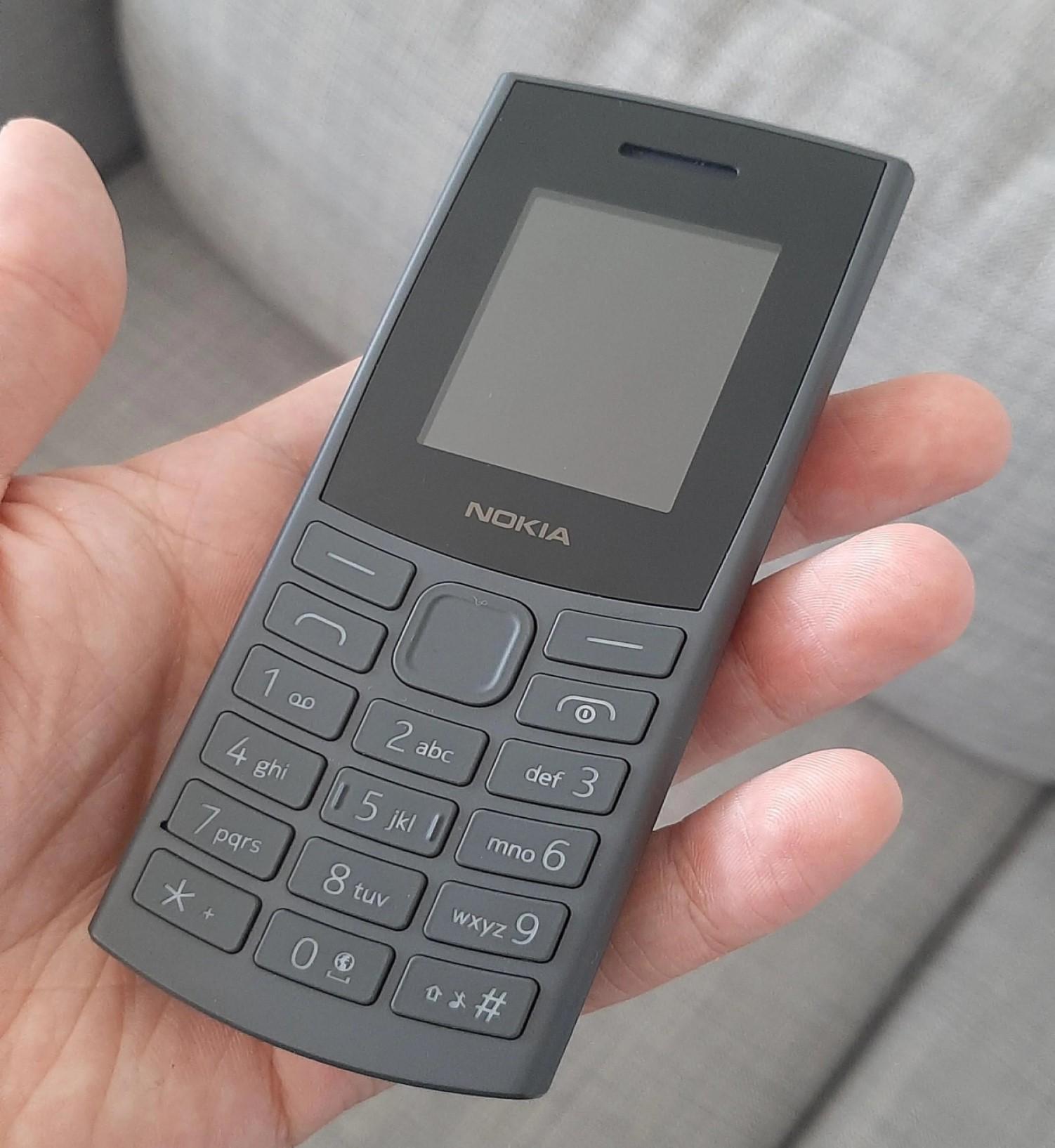 Miniatura Celular Nokia 105 4G Dual Chip Idoso Câmera Mp3 Tela 1.8