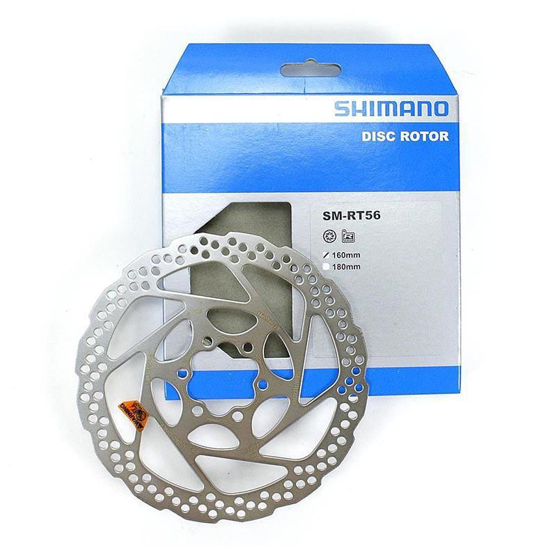 Miniatura Disco De Freio (Rotor) Shimano Deore Sm-Rt56 6-Furos 160Mm