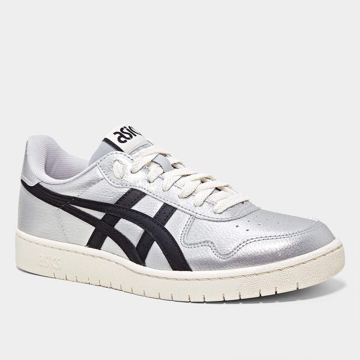 Miniatura Tênis Asics Japan S Feminino Prata+Preto - 34