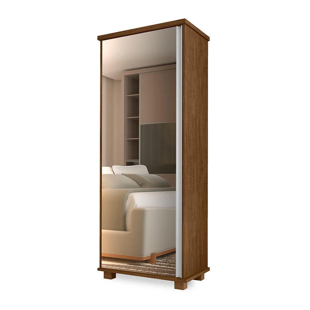 Miniatura Armario Organizador Londres 1 Porta Com Espelho - Malbec