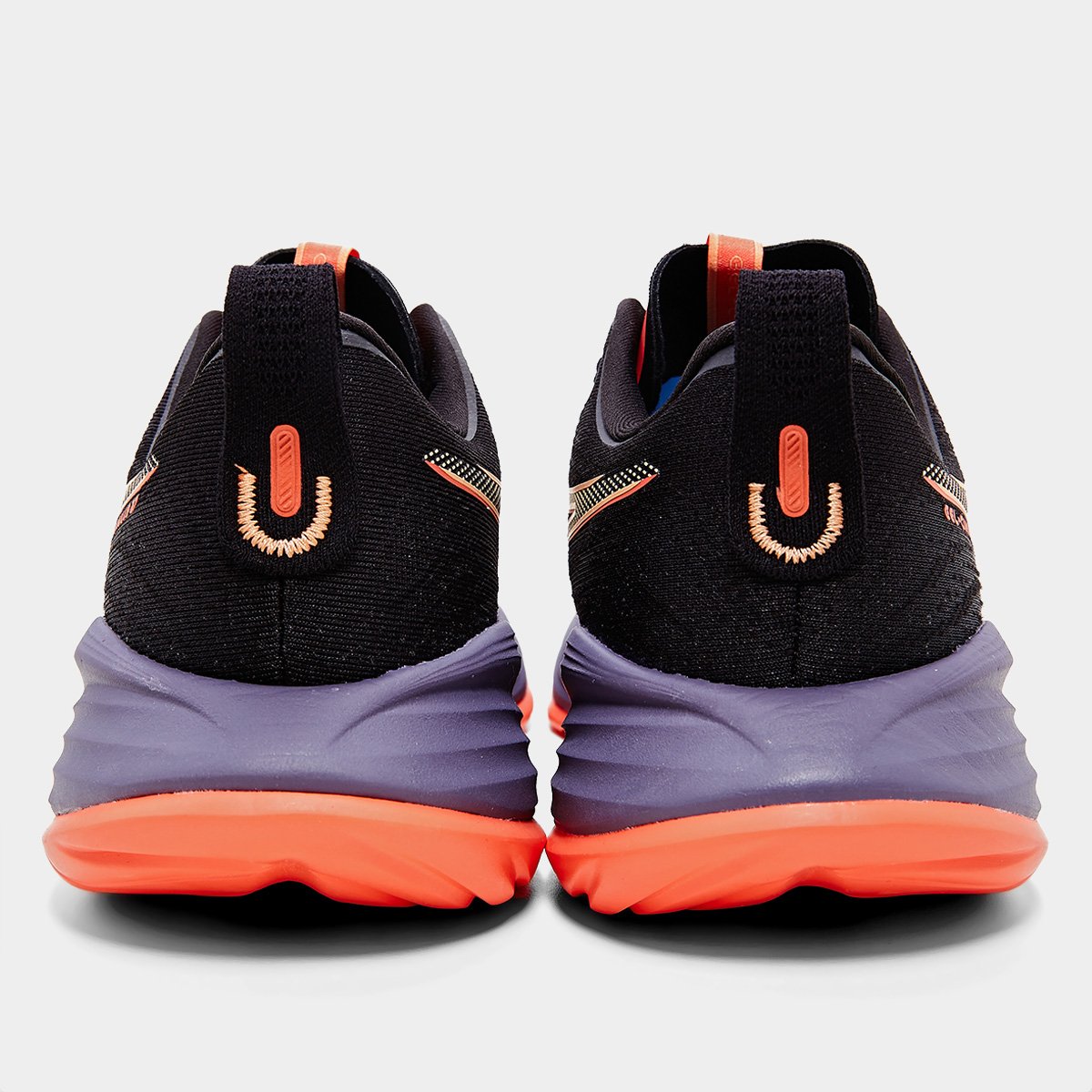 Miniatura Tênis Asics Gel-Cumulus 27 Masculino Preto+Laranja - 39