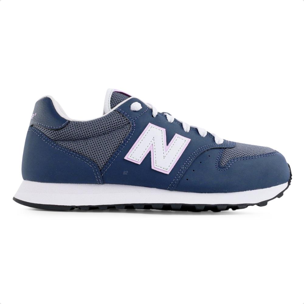 Miniatura Tênis New Balance 500 V2 Feminino Azul / Marinho - 34