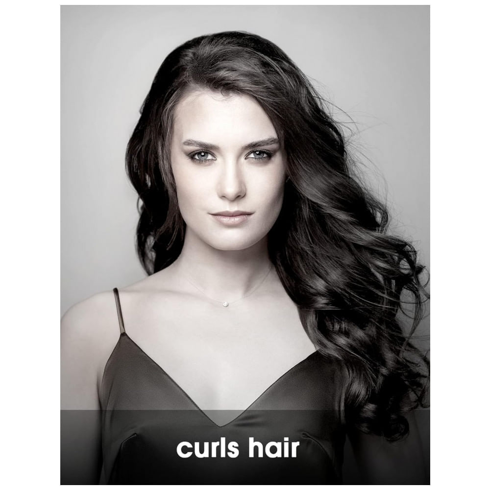 Chapinha Prancha de Cabelo Profissional 2 em 1 com Placa Cerâmica e Visor LED, Bivolt, ANGENIL HS 068B, Dourado