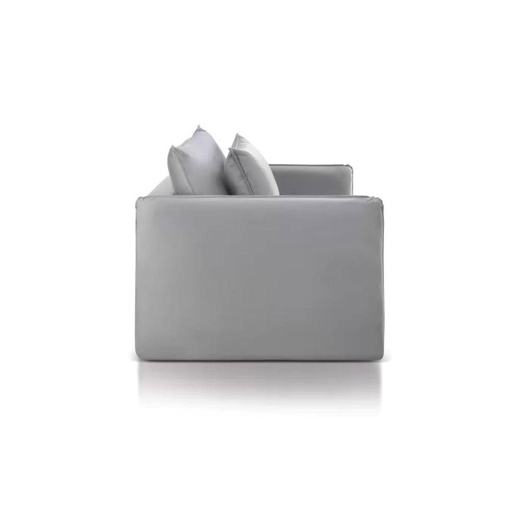 Miniatura Sofá Cama Noronha Solteiro Dobrável Com Colchão Jc Estofados Cinza