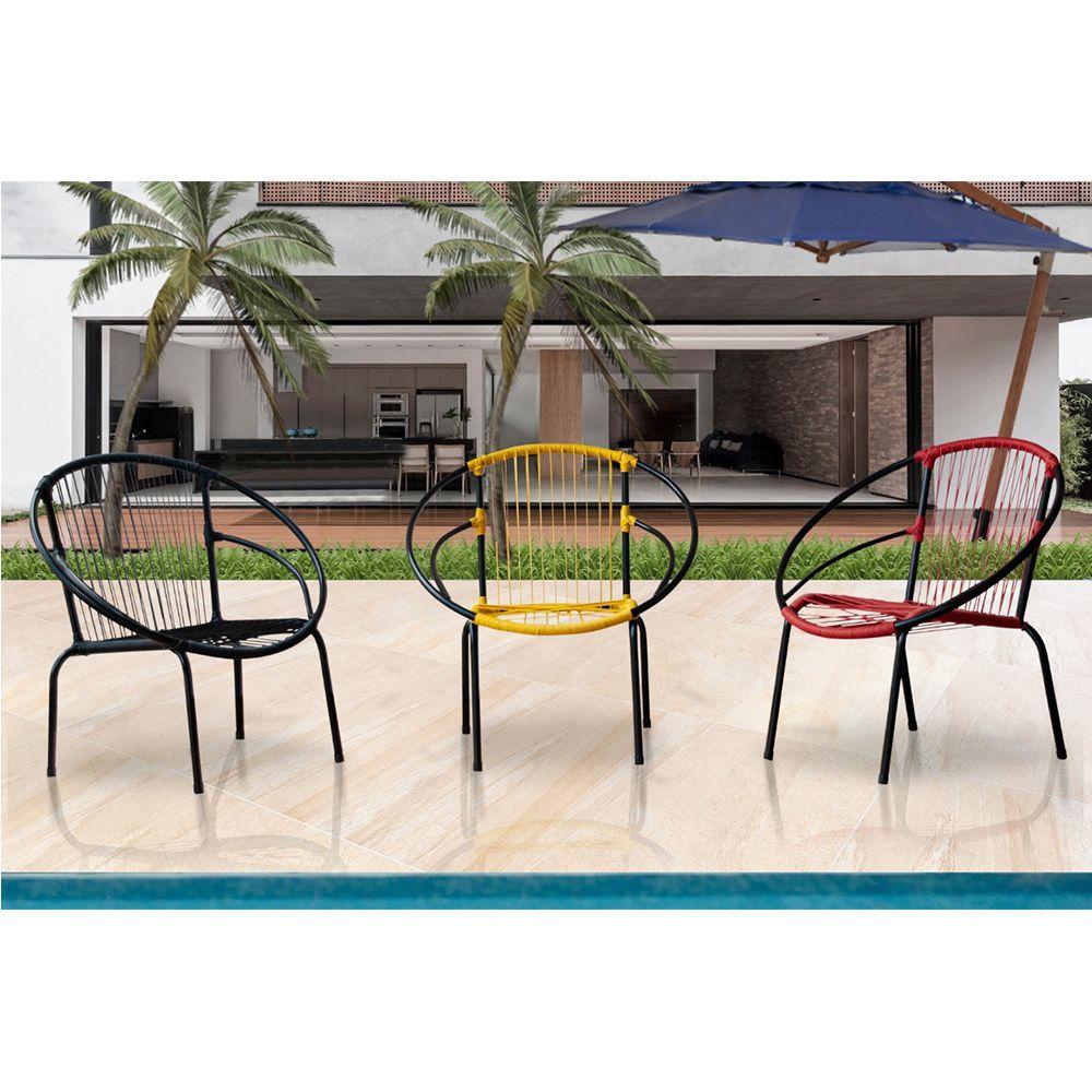 Miniatura Conjunto Com 3 Cadeiras Eclipse De área