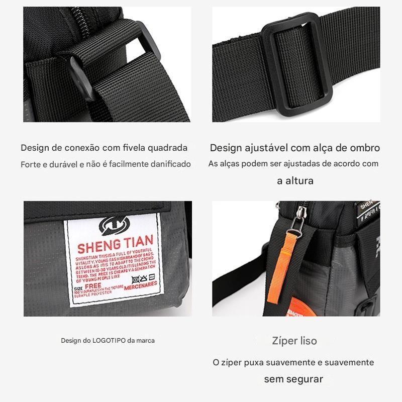 Miniatura Bolsa Bag Transversal Ombro Crossbody Alça Tira Colo Casual