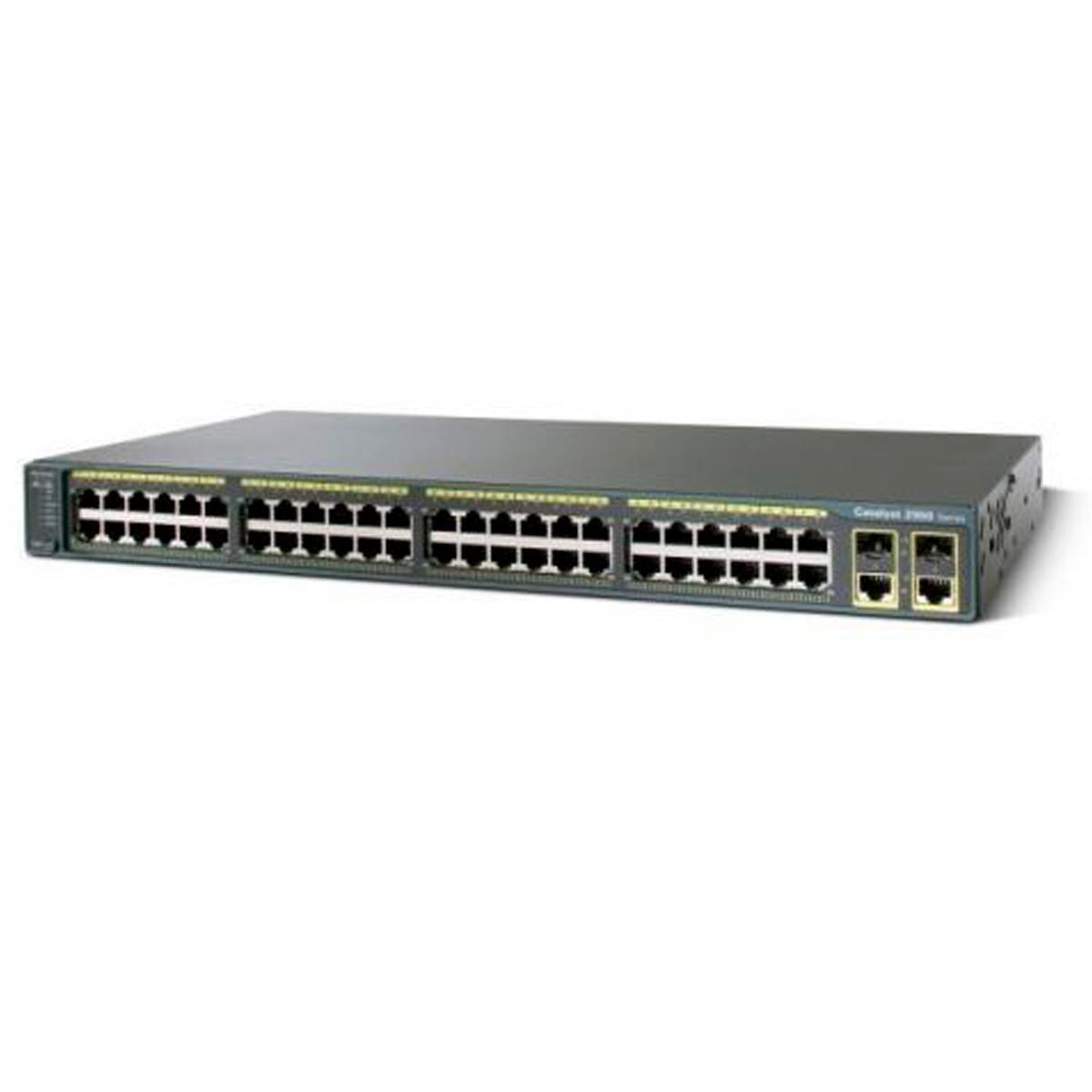 Miniatura Switch Cisco 48 Portas 2 Ge Uplink - Ws-C2960 48Tc L