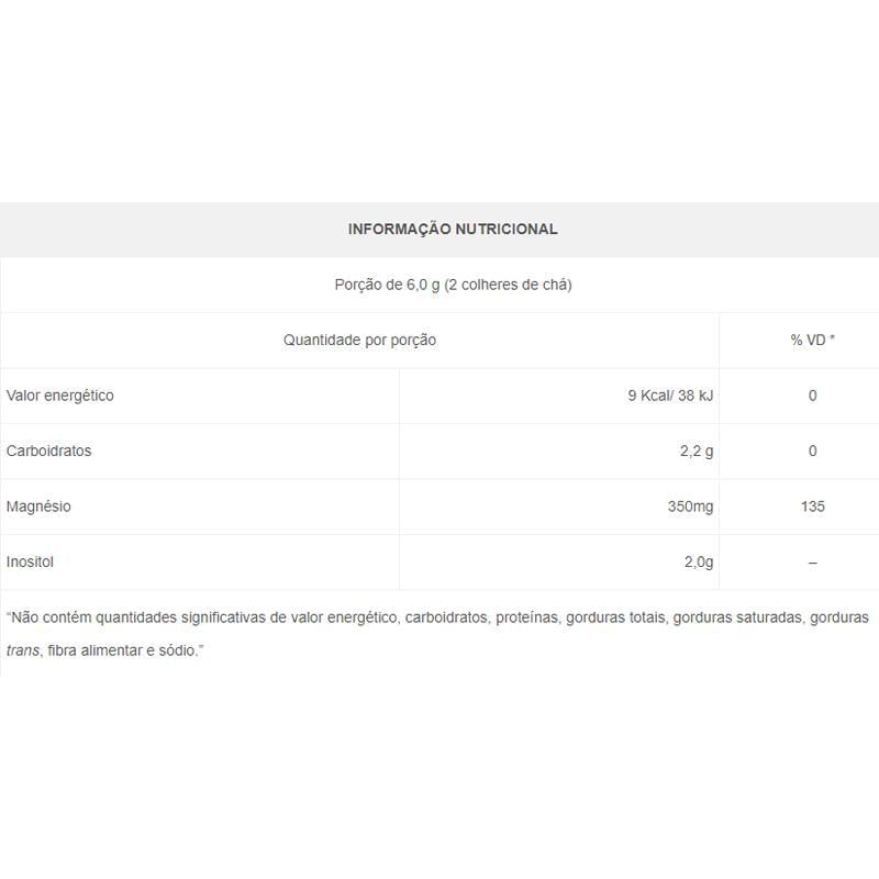 Miniatura Magnésio Inositol Equaliv 450G Sabor Limão