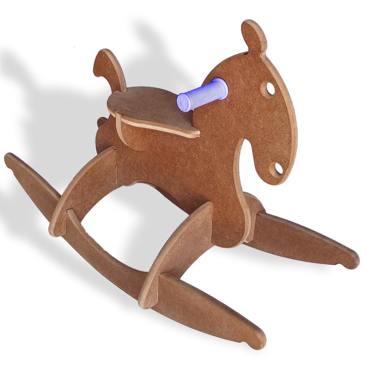 Miniatura Brinquedo Infantil Criança Cavalinho De Balanço