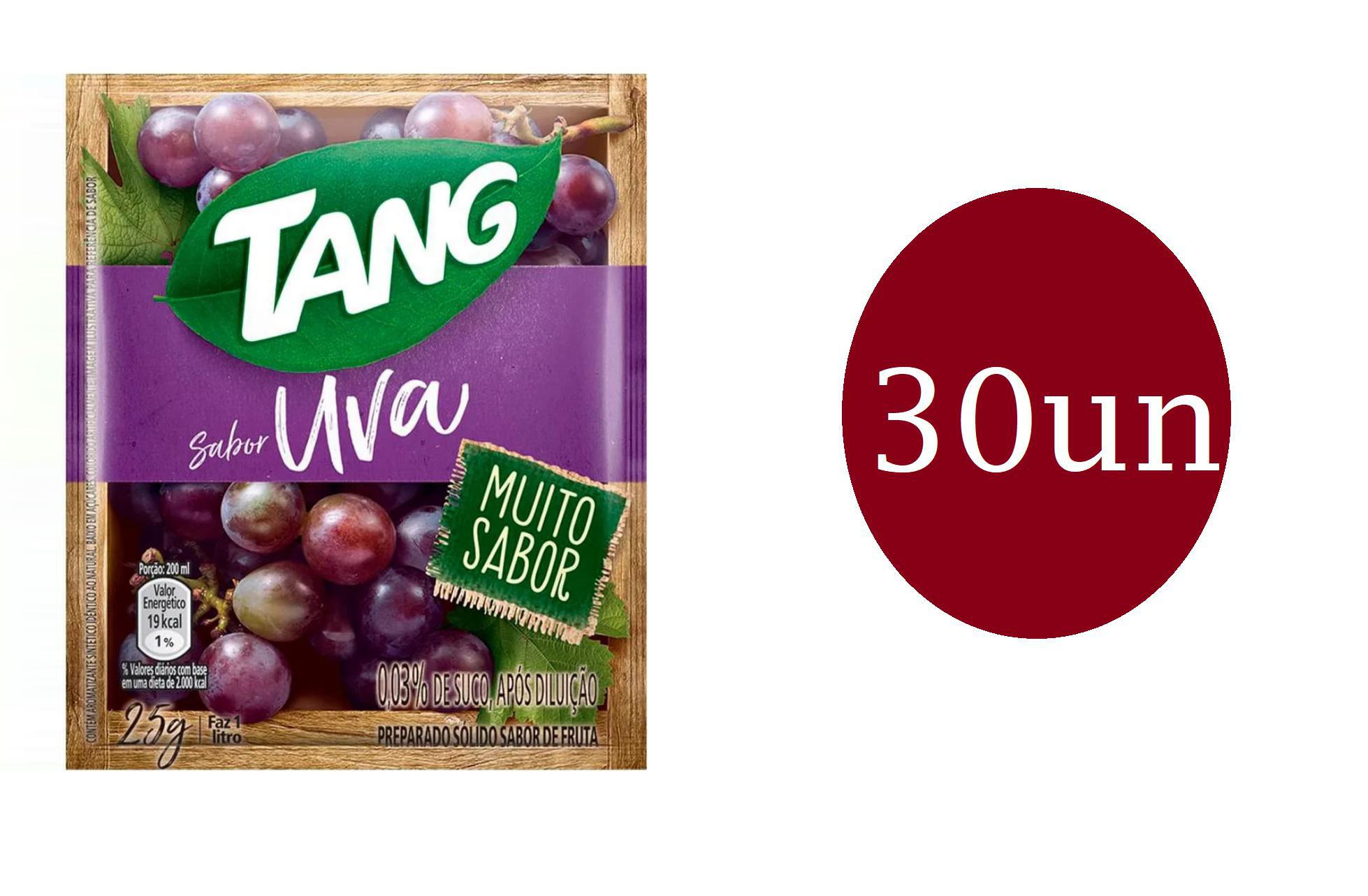 Miniatura Caixa De Refresco Em Po Tang Sabor Uva - 30X25Gr