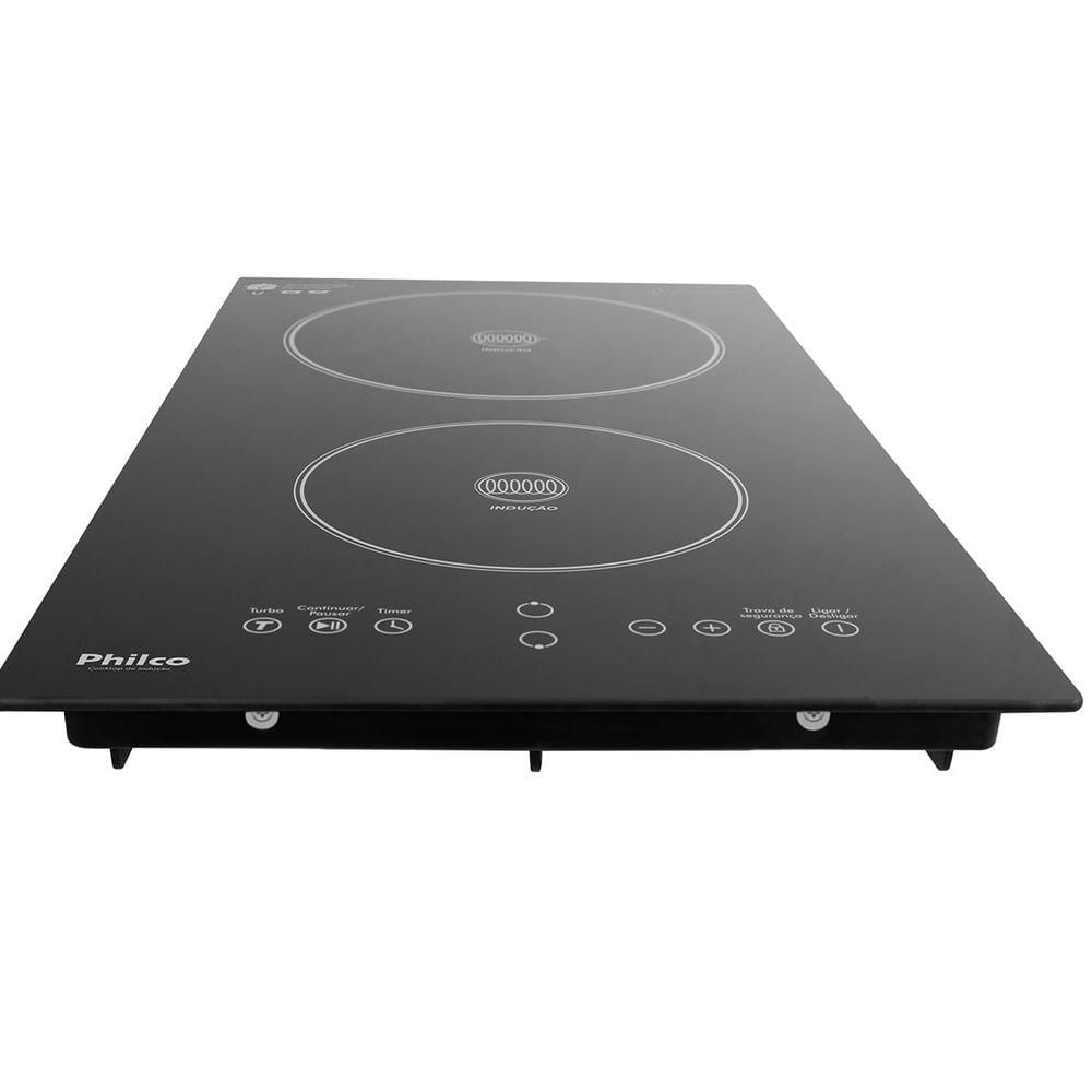 Cooktop de Indução Philco 2 Queimadores e 9 Níveis  220V