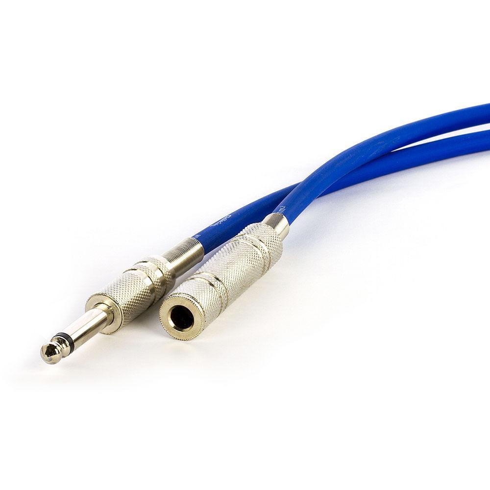 Miniatura Extensão P10 Mono Azul - 40 Mt